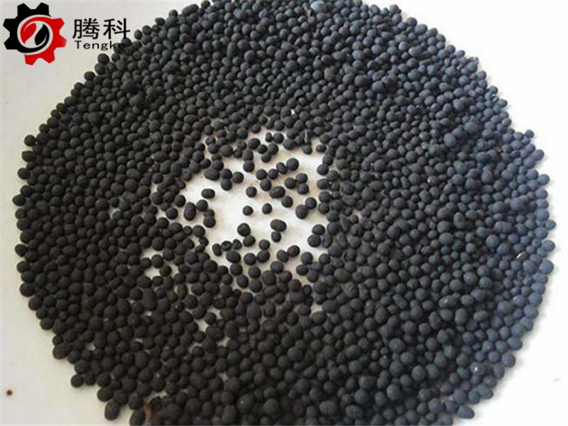 牛粪有机肥颗粒成品图